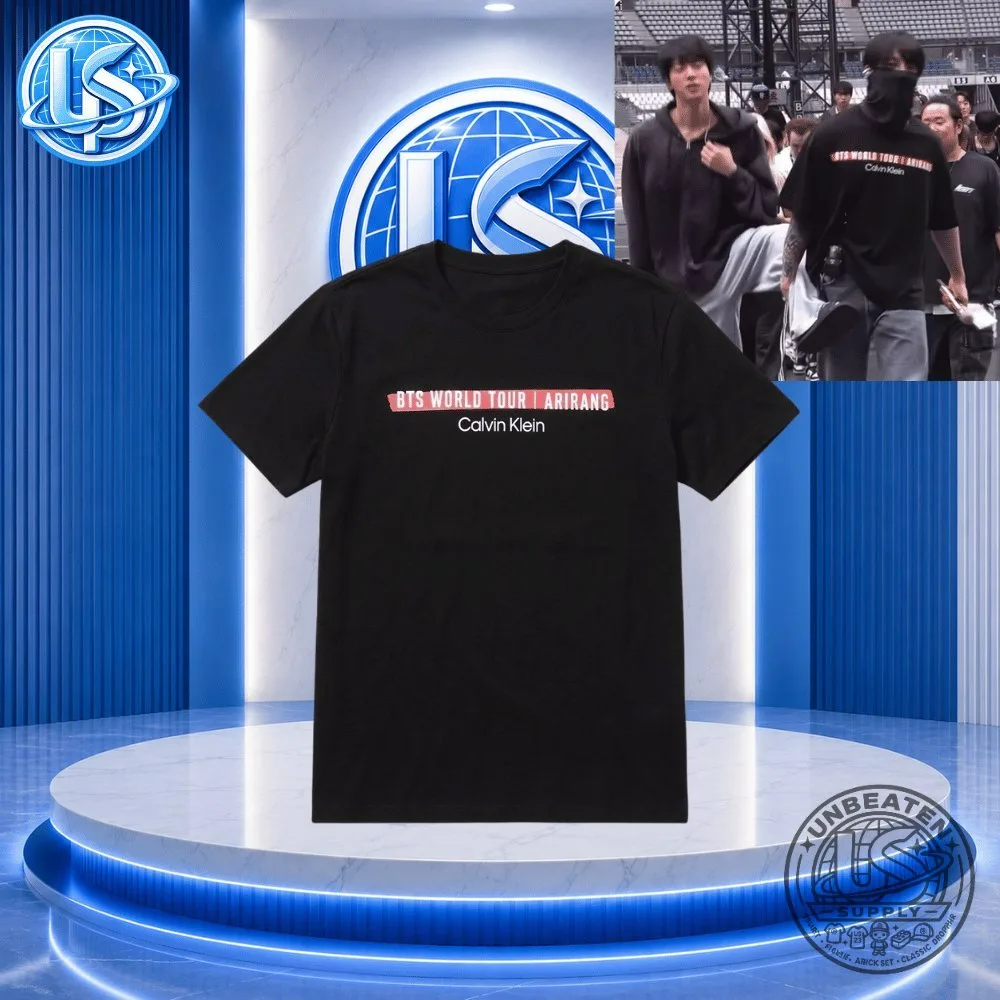 BTS Jungkook World Tour Arirang CK T Shirt
