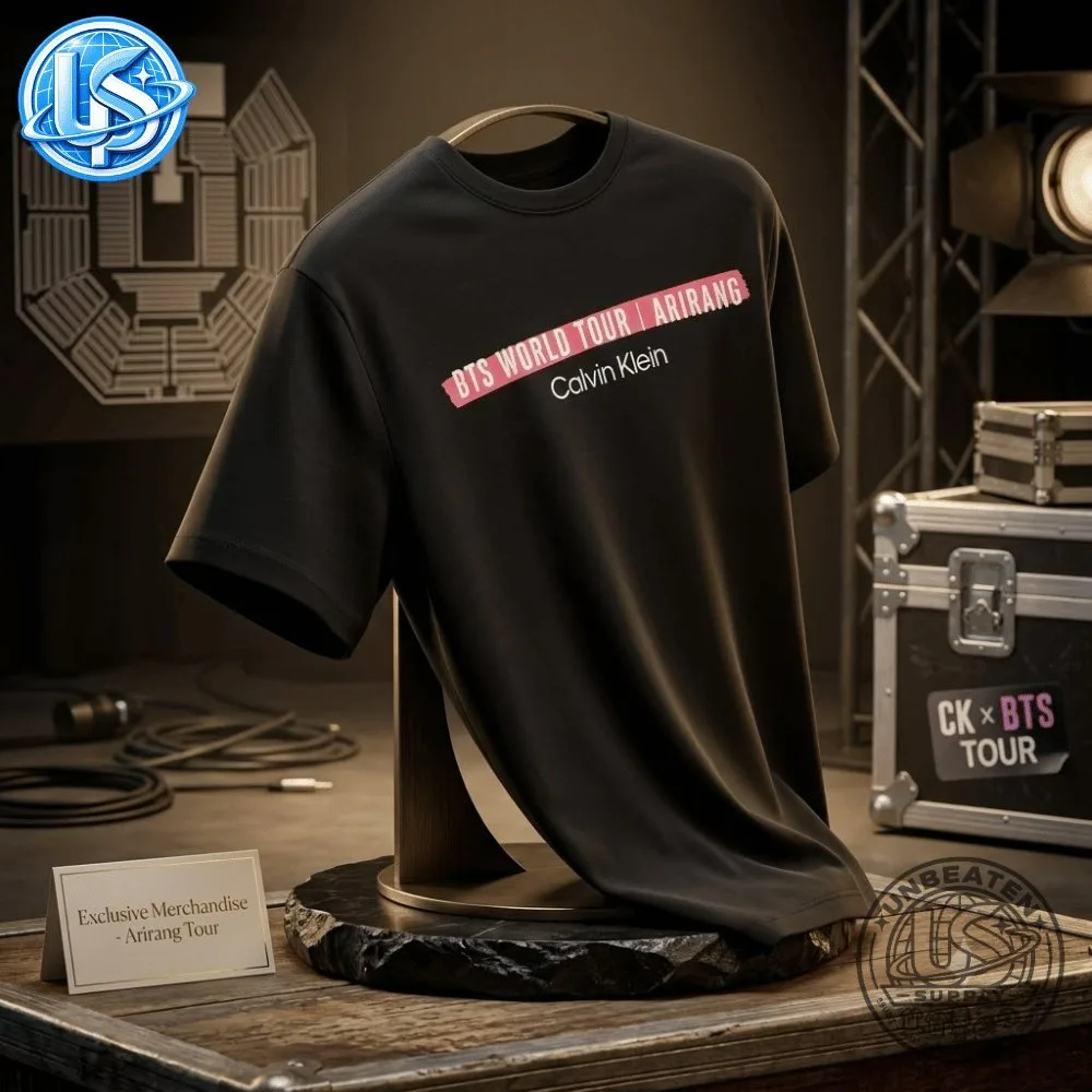 BTS Jungkook World Tour Arirang CK T Shirt 13 BTS Jungkook World Tour Arirang CK T Shirt