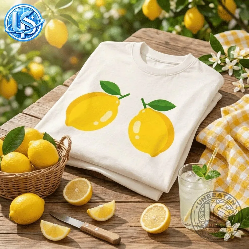Lemon Boobs Graphic T Shirt 6 Lemon Boobs Graphic T Shirt